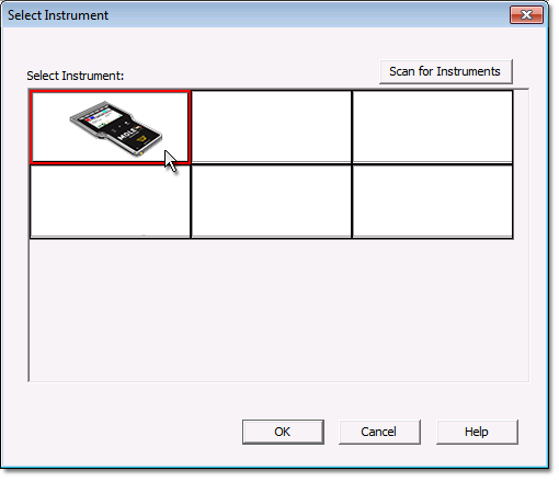 Select Instrument Select Instrument