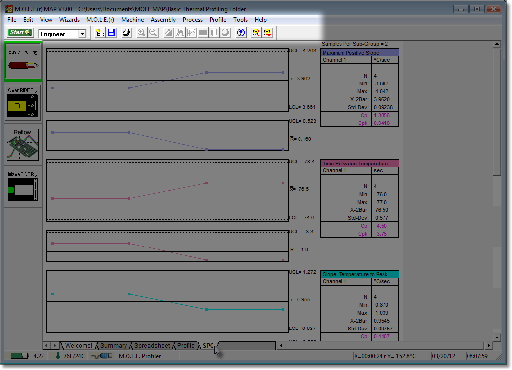 Menu and Toolbar