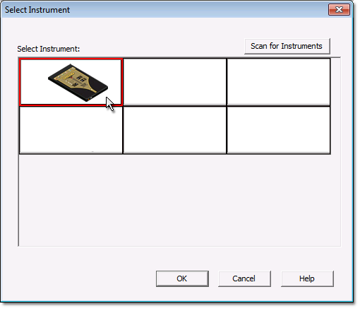 Select Instrument Select Instrument