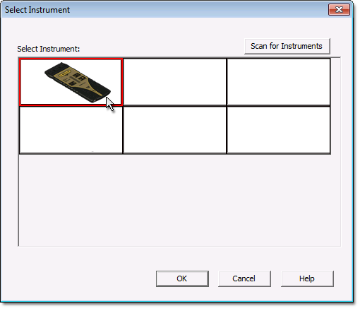 Select Instrument Select Instrument